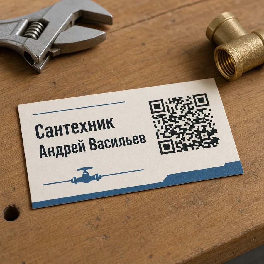 Визитка мастера